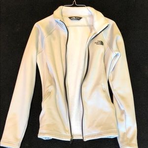 North face zip fleece jacket
